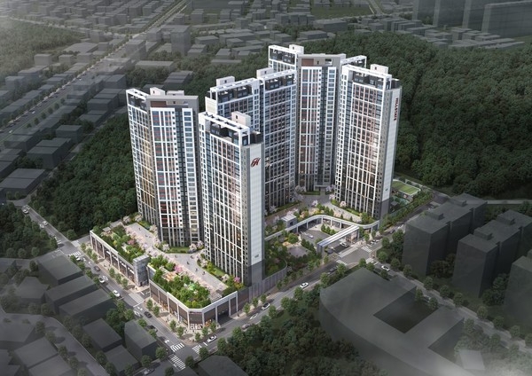 현대건설 힐스테이트 구미더퍼스트 조감도.사진제공=현대건설