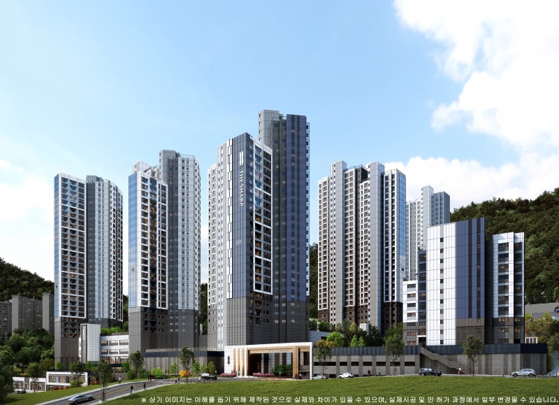 더샵 리오몬트 단지투시도 / 사진제공=포스코이앤씨