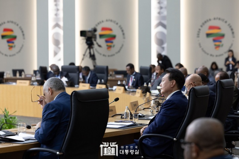 4일 열린 2024 한-아프리카 정상회의 폐회식 / 사진=대한민국 대통령실