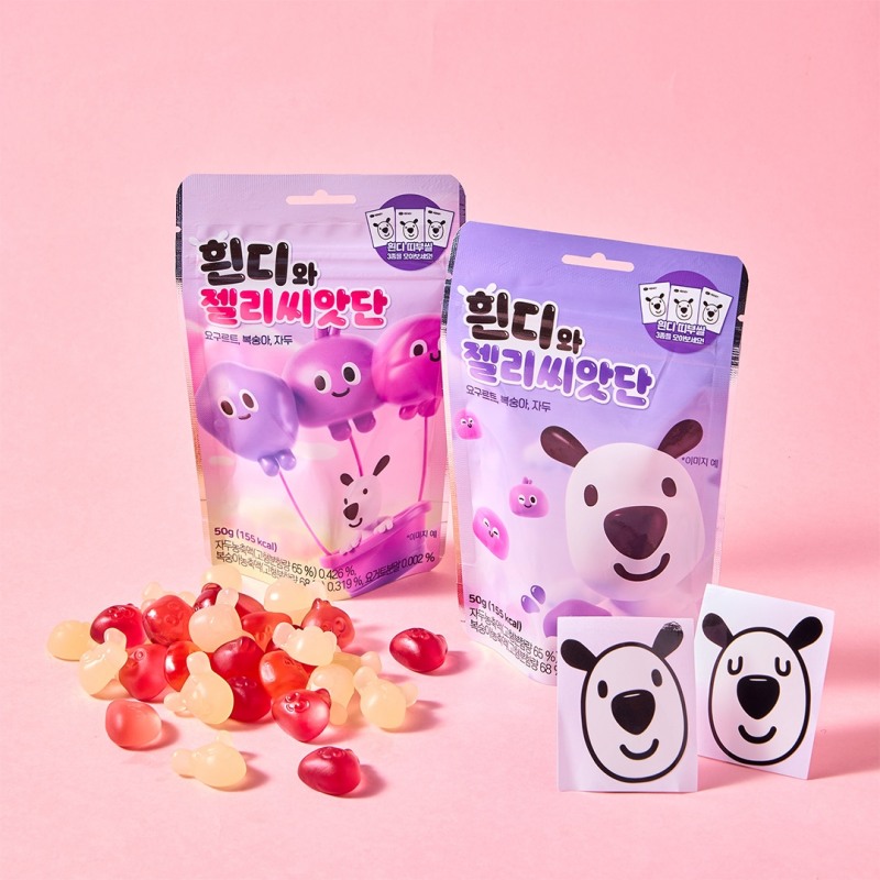 현대백화점이 BGF리테일과 손을 잡고 '흰디' 젤리를 판매한다. /사진제공=현대백화점