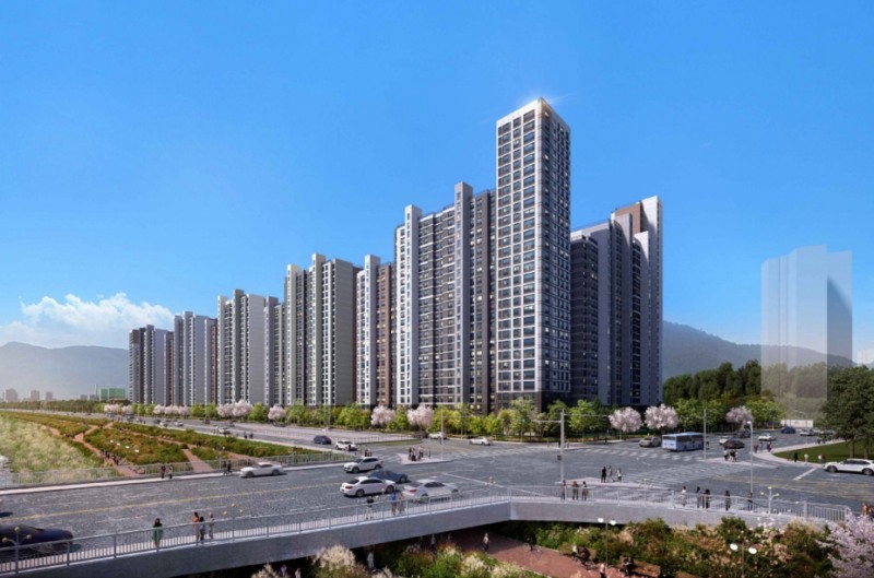 광명 철산한신 아파트 리모델링 투시도