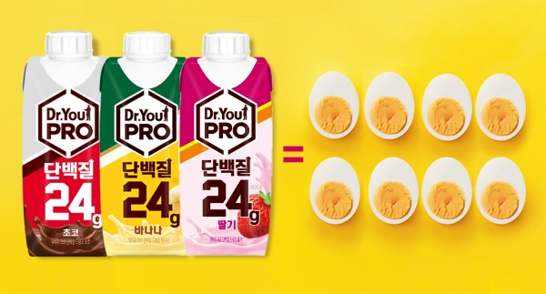 오리온(대표 이승준)은 맛·고함량·편의성 삼박자를 갖춘 ‘닥터유PRO 단백질드링크’가 헬스족 사이에서 입소문이 나며 인기를 얻고 있다. /사진=오리온