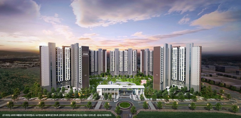 익산 부송 아이파크 단지투시도