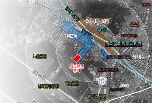 서울 마포구 상암DMC 랜드마크 용지.사진제공=서울시