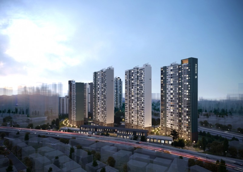 푸르지오 라디우스파크 야경투시도 / 사진제공=대우건설