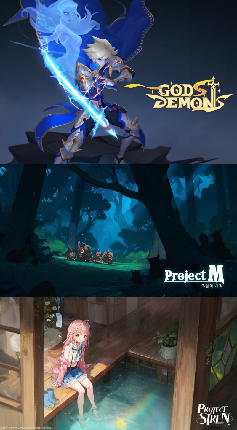 컴투스 퍼블리싱 신작 라인업. / 사진=컴투스