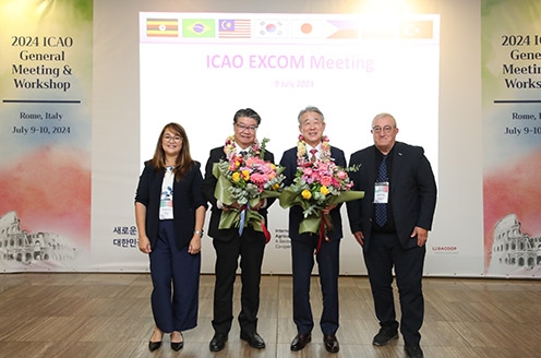 강호동 농협 회장, 국제협동조합농업기구(ICAO) 회장 취임