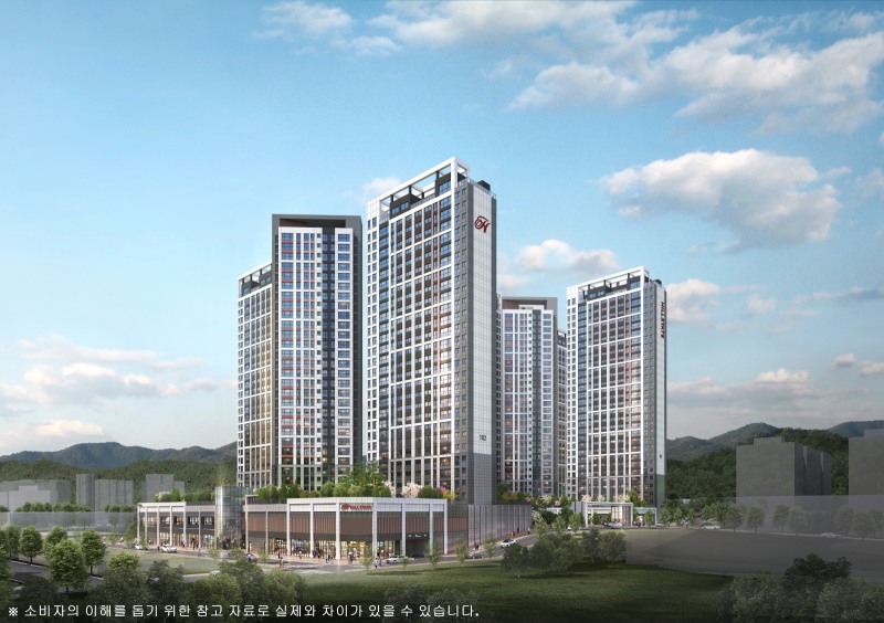 힐스테이트 구미더퍼스트 투시도./사진제공=현대건설