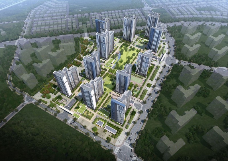 평택고덕 A63블록·A64블록, 오산세교2 A-12블록 사업 조감도 / 사진제공=금호건설