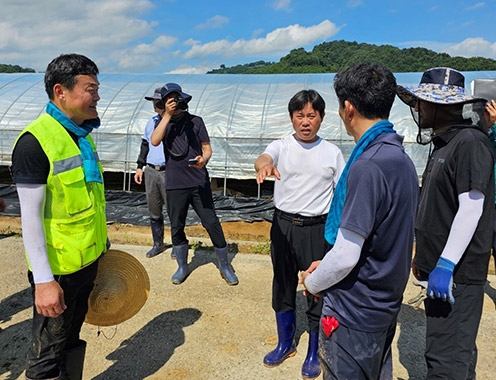 농협, 집중호우 피해복구 일손돕기 실시