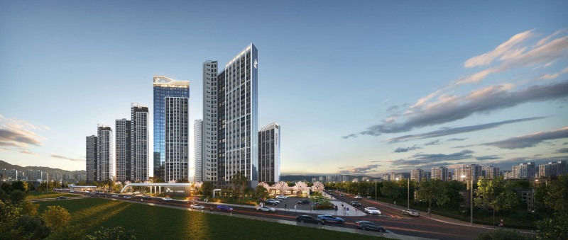 도마변동 6-1 재개발정비사업 단지투시도 / 사진제공=SK에코플랜트