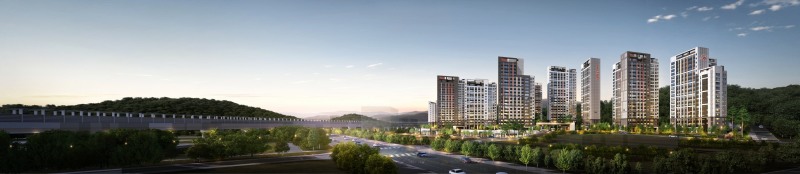 힐스테이트 광주곤지암역 메인투시도 / 사진제공=현대엔지니어링