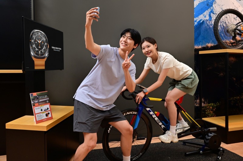 삼성전자, '울트라 라이딩 챌린지' 전개. / 사진=삼성전자