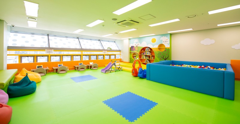 용산구 어린이 북카페(키즈존) 내부./사진제공=용산구