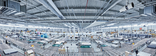 시몬스 팩토리움 생산시설 전경. /사진=시몬스