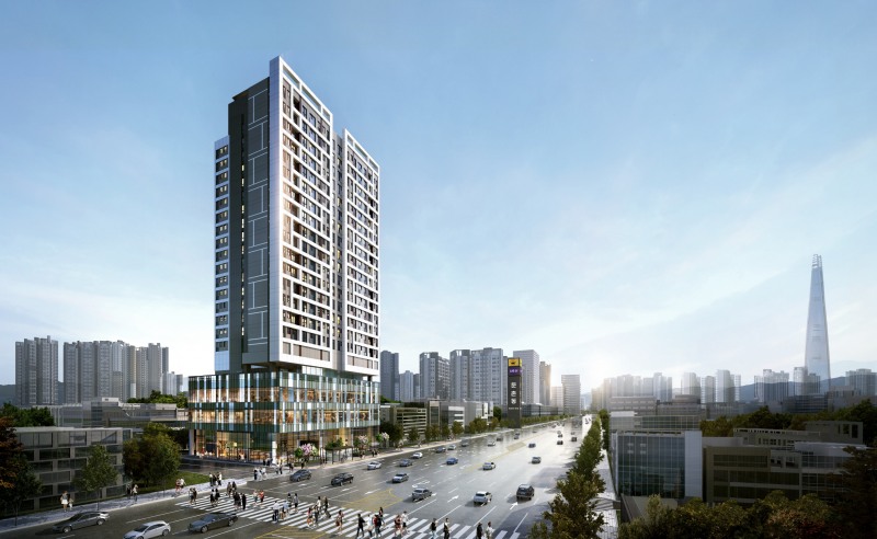 올림픽파크 서한포레스트 투시도./사진제공=서한