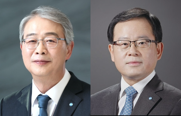 임종룡 우리금융지주 회장, 조병규 우리은행장./사진제공=우리금융