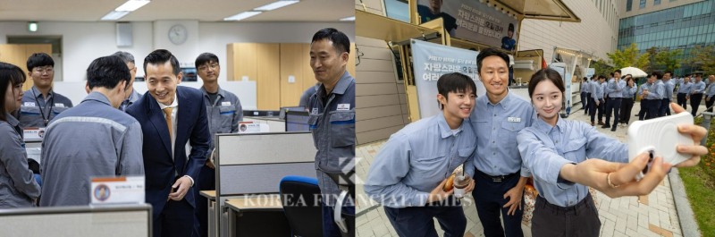 김동관 한화그룹 부회장(왼쪽)과 정기선 HD현대 부회장. /사진제공=각 사