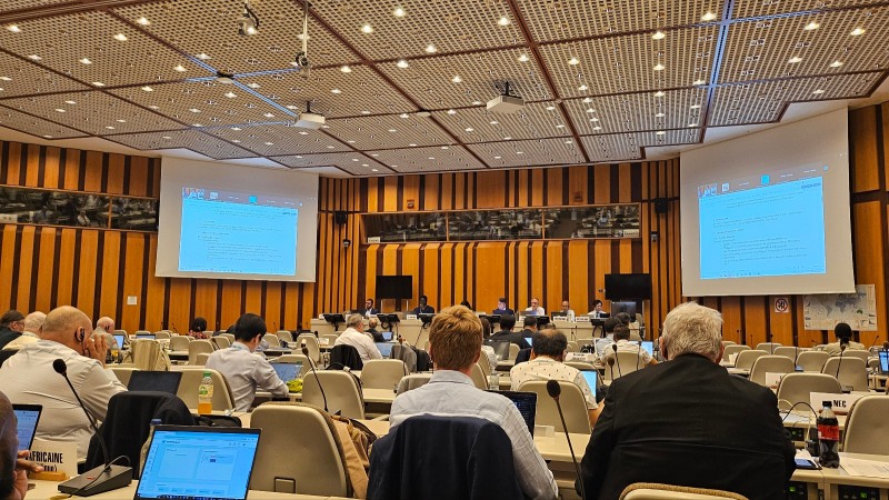 에프엔에스벨류가 국제표준으로 제안한 ‘분산원장 기술을 이용한 일회용 인증키 기반의 인증체계’가 지난 2일부터 6일까지 스위스 제네바 ITU(국제전기통신연합)에서 개최된 ITU-T SG17 국제회의서 사전 채택됐다./사진 제공 = 에프엔에스벨류