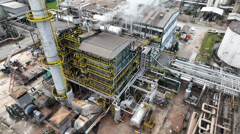 나이지리아 와리 정유시설 전경 / 사진제공=대우건설