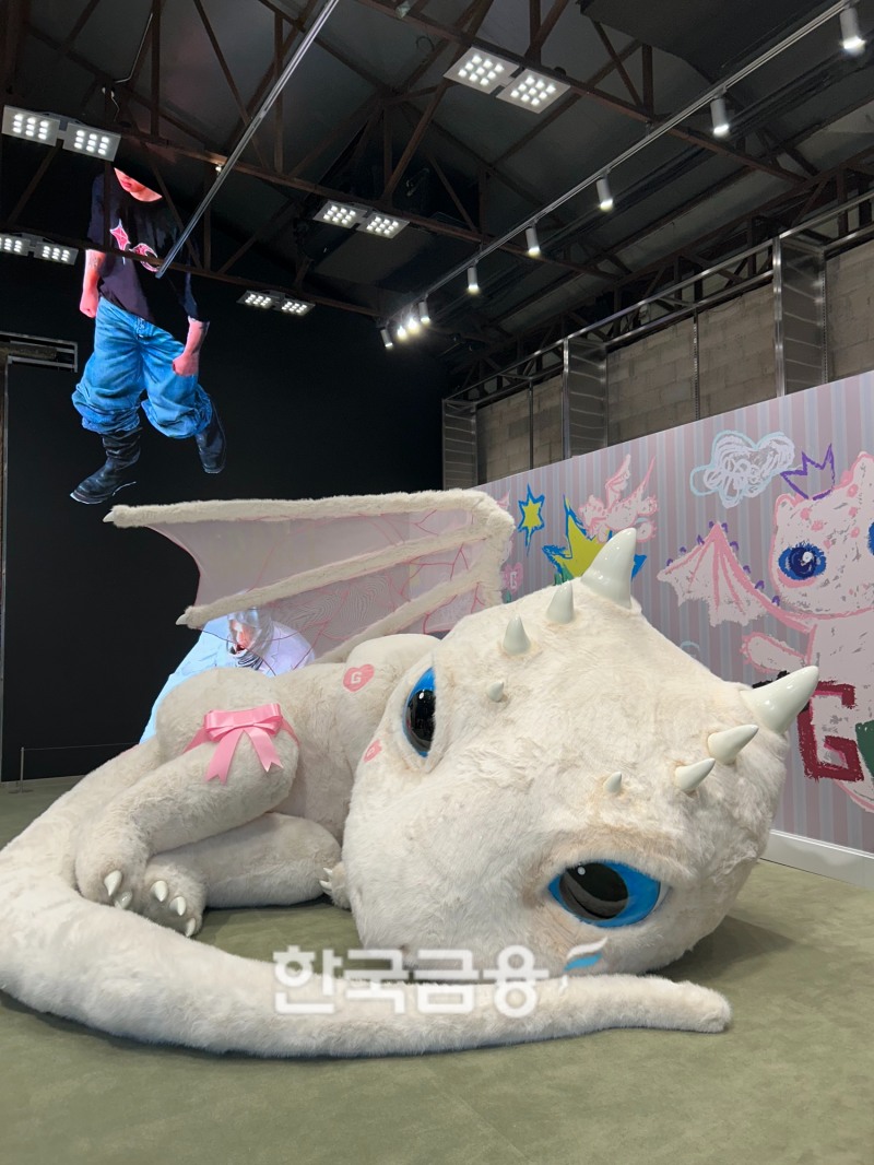 무신사스토어@대림창고에 들어서자마자 보이는 팝업존. /사진=박슬기 기자