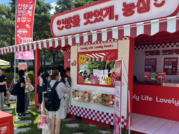 농심(대표 이병학)이 전국 10개 대학교를 대상으로 캠퍼스 팝업스토어를 전개한다. /사진=농심