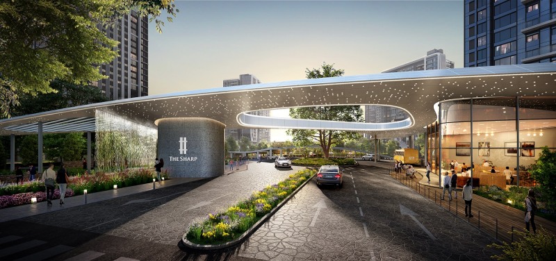 에코스케이프 '웰컴라운지' / 사진제공=포스코이앤씨