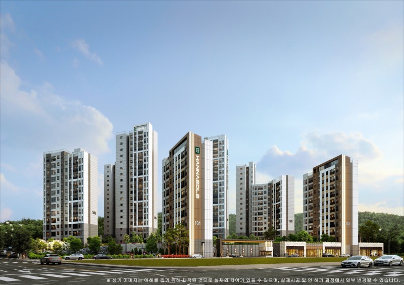 광명 유승한내들 라포레 투시도./사진제공=유승종합건설