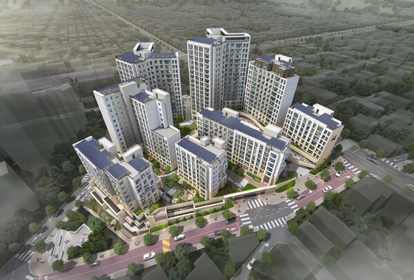 부천아테라자이 투시도디에이치 대치 에델루이 조감도./사진제공=현대건설