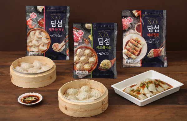 오뚜기(대표 황성만)는 X.O. 만두 라인업을 확대하기 위해 X.O. 딤섬 3종 ‘새우 하가우, 샤오롱바오, 마라창펀’을 4일 선보였다. /사진=오뚜기