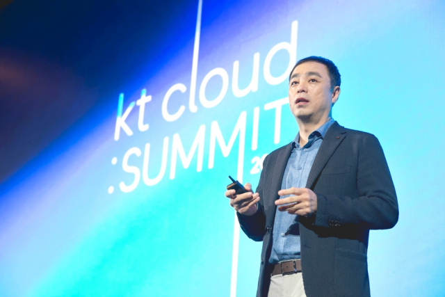 올해 KT클라우드에 취임한 최지웅 대표. / 사진=KT클라우드