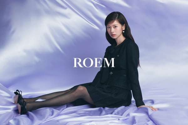 이랜드월드 여성복 로엠(ROEM)이 론칭 33년만에 새로운 브랜드 아이덴티티(BI)와 슬로건을 10일 발표했다. /사진=이랜드 로엠