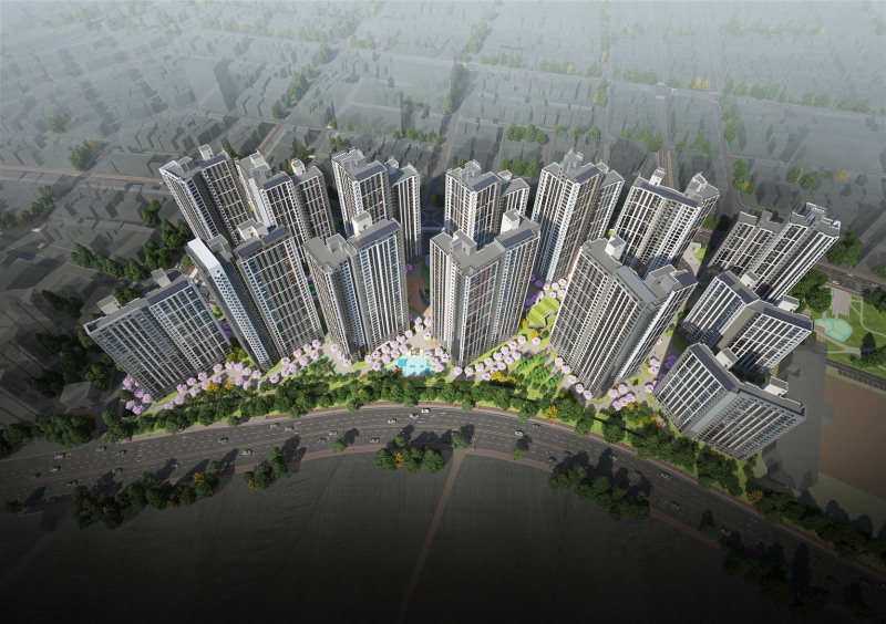 현대건설 힐스테이트 평택역센트럴시티 조감도./사진제공=현대건설