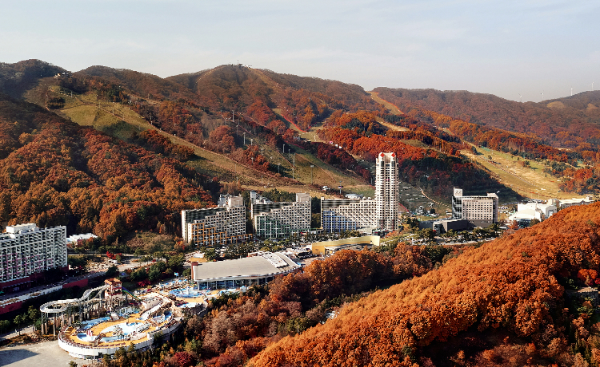 휘닉스 파크가 가을의 정취를 흠뻑 즐길 수 있는 위크데이 패키지 상품을 17일 선보였다. /사진=휘닉스 파크