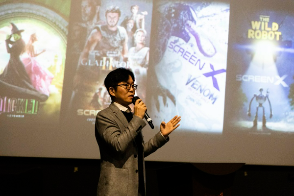 심준범 CJ 4DPLEX 대표. /사진=CJ CGV