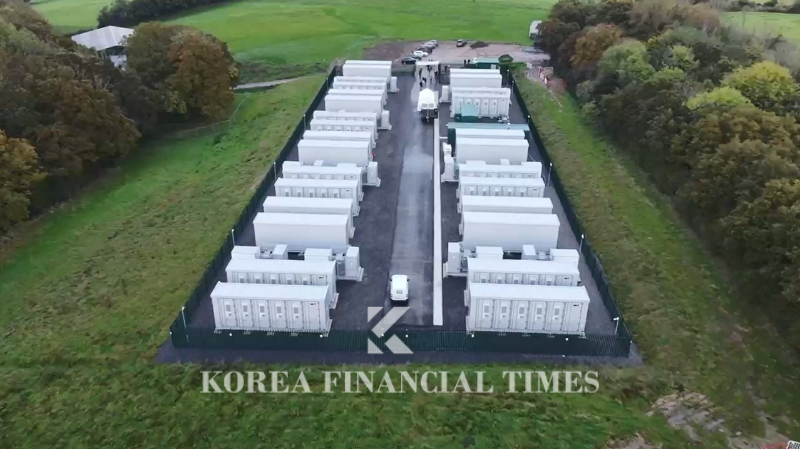 LS일렉트릭 영국 보틀리 ESS 발전소.