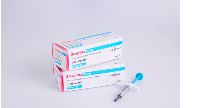 셀트리온 스텔라라 시밀러 ‘스테키마’. /사진제공=셀트리온