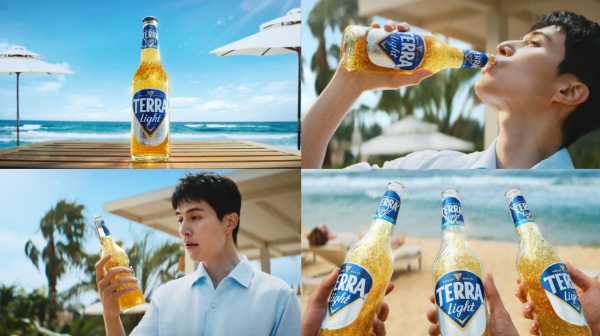 하이트진로 '테라 라이트' 모델, 배우 이동욱. /사진=하이트진로