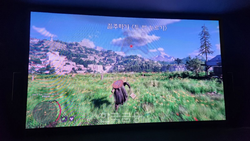 펄어비스 붉은사막 시연 전 게임 소개 영상. / 사진=김재훈 기자