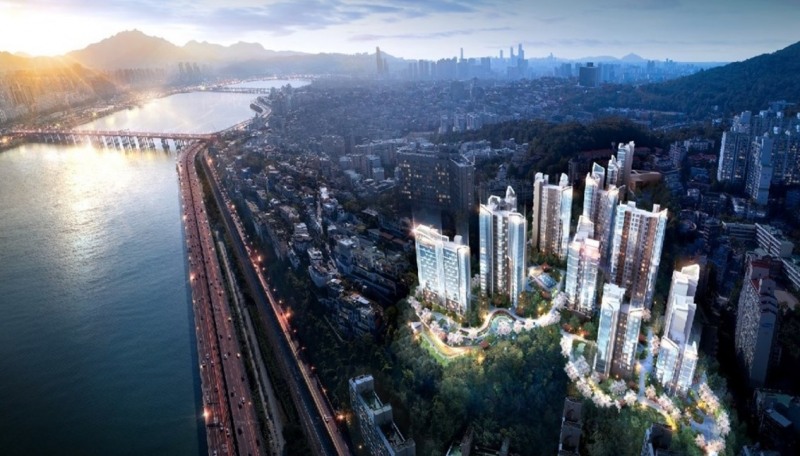 서울 성동구 한남하이츠아파트 조감도./사진제공=조합