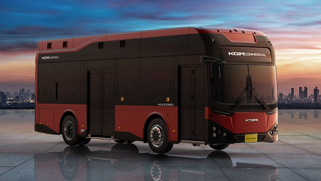 KGM커머셜, 9미터급 신형 전기버스 출시