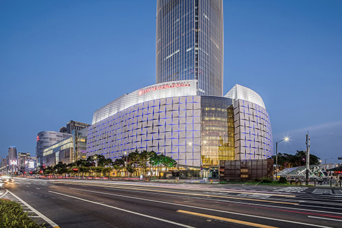 ▲ 에비뉴엘 잠실점 전경