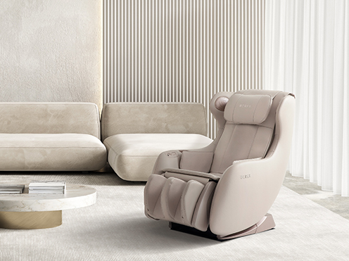 ▲ 코웨이. 2024년형 ‘비렉스 안마의자 마인’_샴페인 베이지