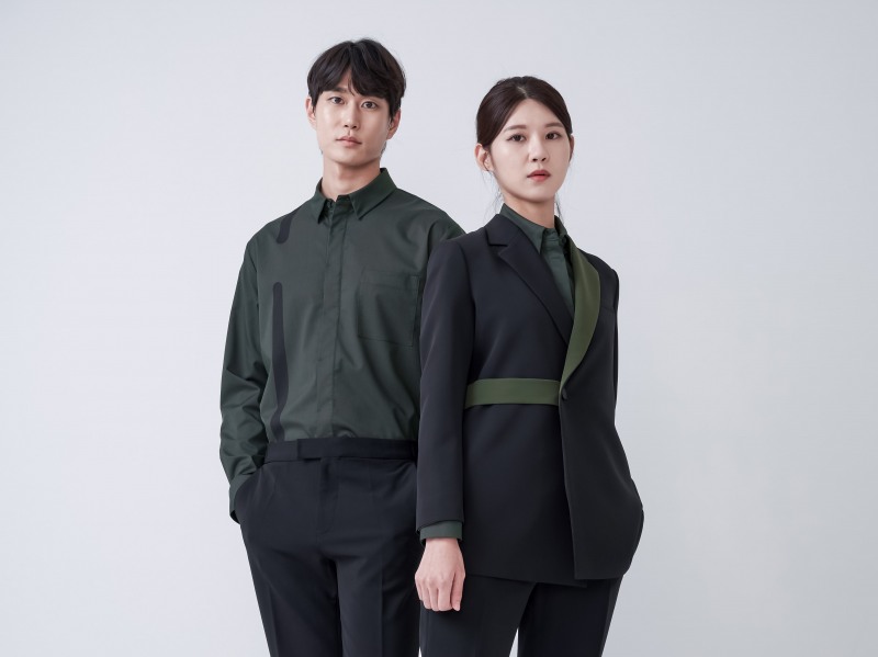 한화 유통·서비스 부문 통합 유니폼. /사진제공=한화갤러리아