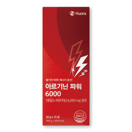 ▲ 아르기닌 파워 6000- 아르기닌 6000mg