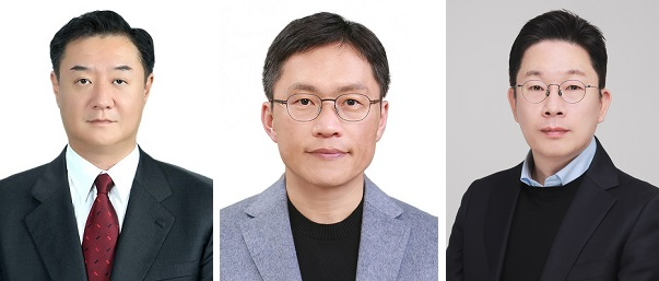 (왼쪽부터) 삼성SDI 남주영, 박규성, 김윤태 부사장