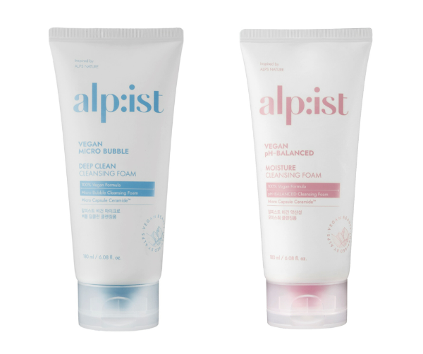 생활뷰티기업 애경산업(대표 김상준)의 비건 퍼스널케어 브랜드 ‘알피스트(alpist)’에서 모공 속 노폐물 세정은 물론 피부의 보습을 더해주는 ‘비건 클렌징 폼(VEGAN CLEANSING FOAM)’을 16일 출시했다. /사진=애경산업