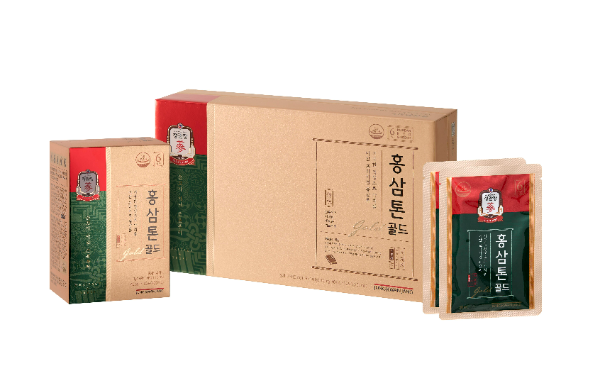 KGC인삼공사(대표 안빈) 정관장이 ‘홍삼톤 골드’와 ‘홍삼톤’ 2종을 리뉴얼 출시했다. /사진=KGC인삼공사 정관장
