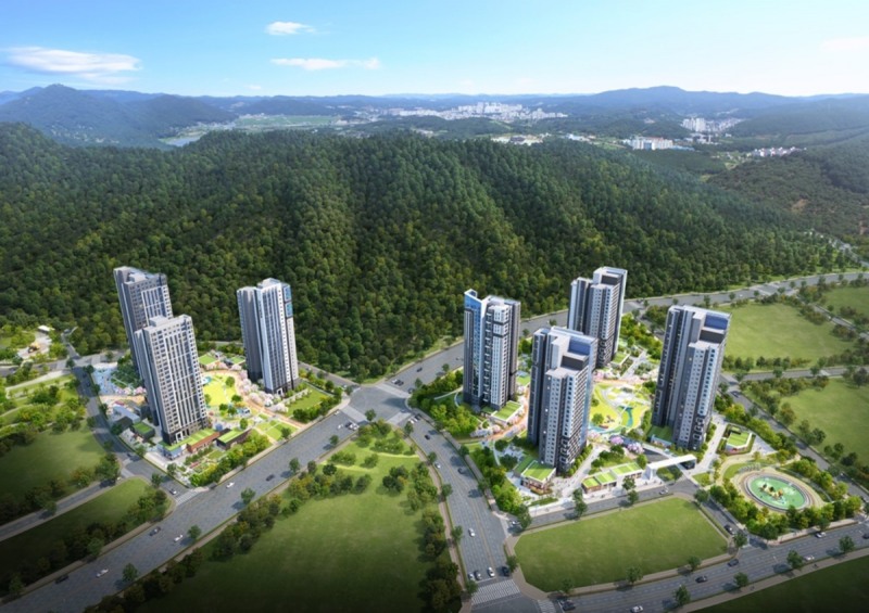 광명학온 S2~S3블록 민간참여 공공주택사업 조감도 / 사진제공=금호건설