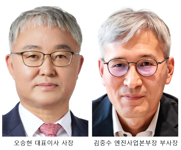 오승현 HD현대인프라코어 사장, 대학 후배 김중수와 1조 엔진사업 더 키운다